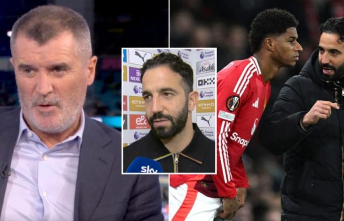 Roy Keane fa un’affermazione “scarsa” mentre reagisce al fatto che Ruben Amorim elimina Marcus Rashford dalla squadra di Man Utd – Man Utd