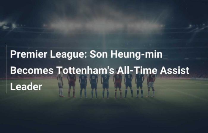 Premier League: Son Heung-min diventa il leader degli assist di tutti i tempi del Tottenham