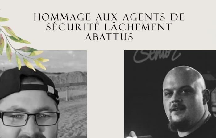 Omaggio a Marc e Aurélien, agenti di sicurezza uccisi a Loon-Plage