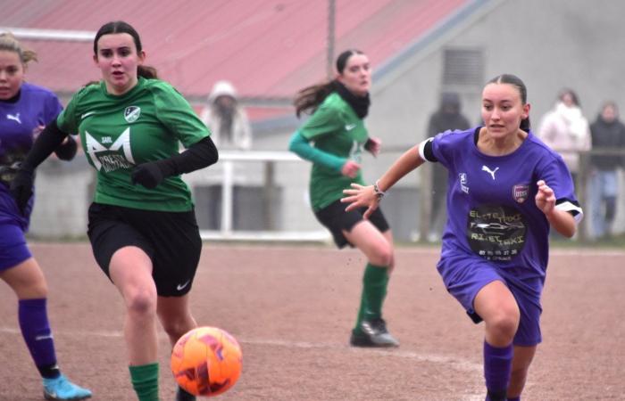 CALCIO (U18 FEMMINILE Dipartimento 1): Saint-Sernin-du-Bois avanza, Longvic vince