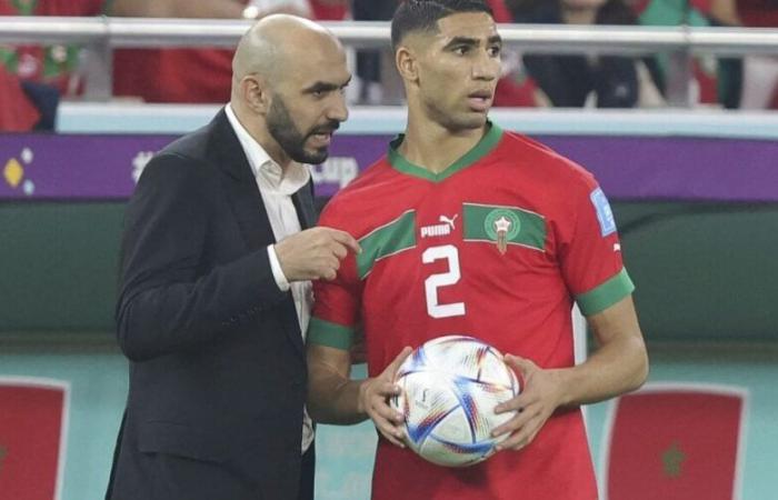 Walid Regragui elogia Achraf Hakimi alla vigilia del Pallone d’Oro africano