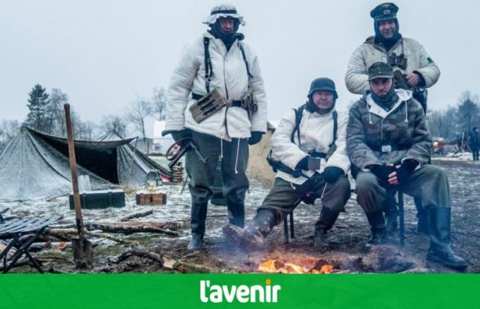 In arrivo dalla Francia per unirsi ai tedeschi nell’80° anniversario della Battaglia delle Ardenne a Bastogne: “Un onore essere sul prestigioso sito di Mardasson”