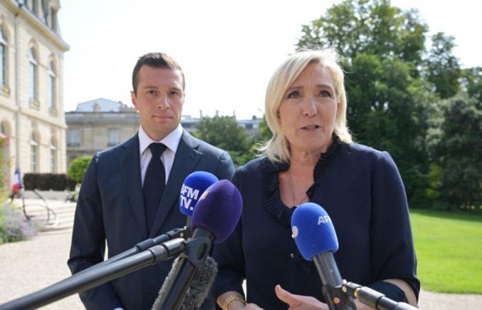 Marine Le Pen e Jordan Bardella saranno ricevuti lunedì a Matignon, invitati anche gli altri invitati