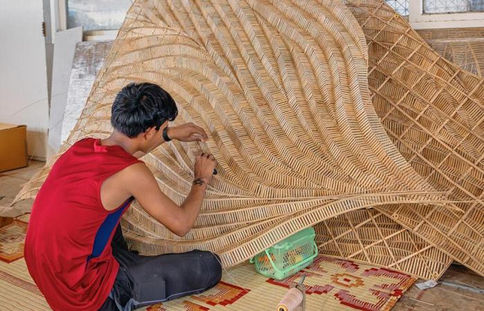 A Bangkok, il know-how d'oro dei tessitori di cesti di bambù