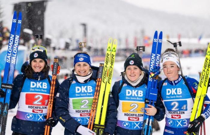 Coppa del Mondo. Hochfilzen: dopo una splendida partita con la Germania, i francesi sono arrivati ​​2° nella staffetta