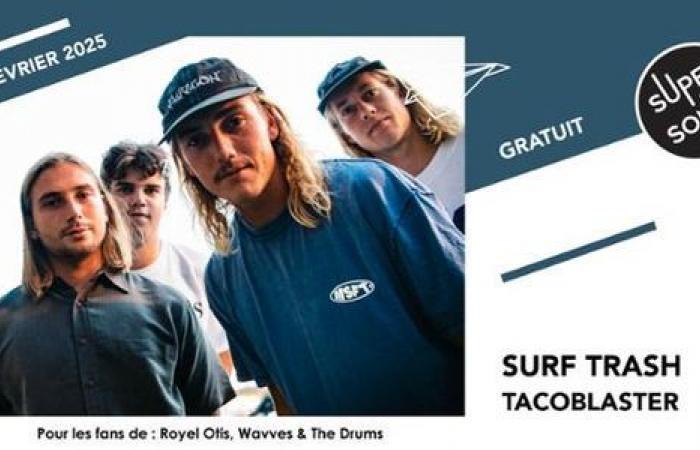 Surf Trash • Tacoblaster – Supersonico – Parigi, 75012