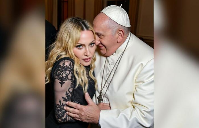 Nuova provocazione: immagini (false) della Madonna e del Papa infiammano il web