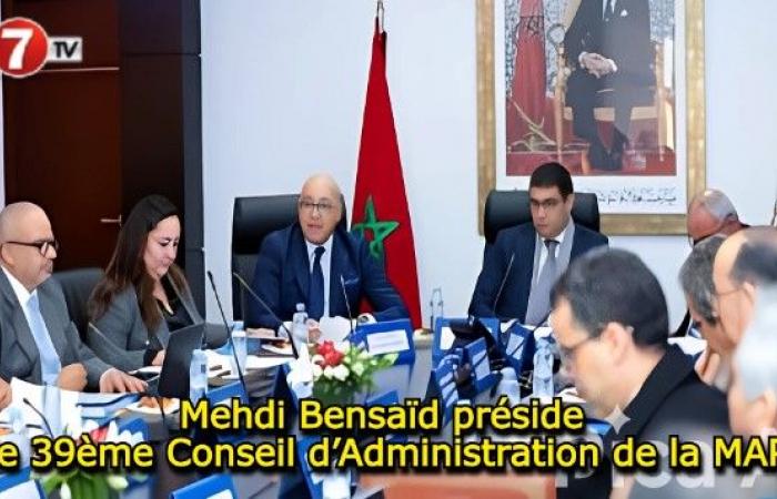 Mehdi Bensaïd presiede il 39° Consiglio di amministrazione di MAP – Le7tv.ma