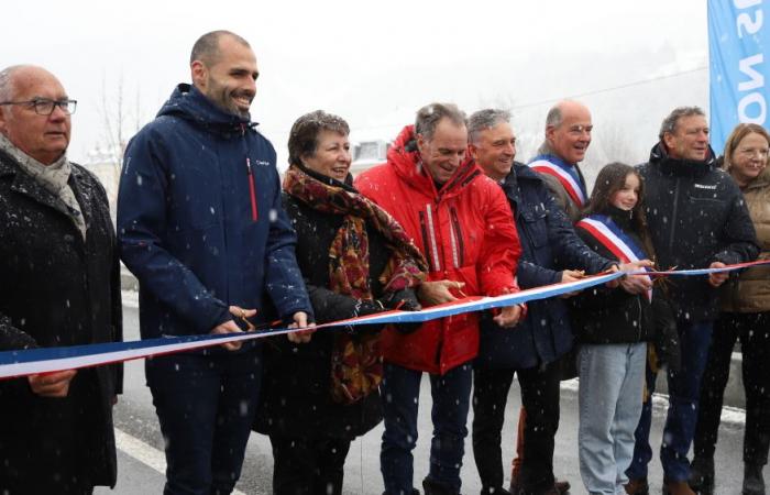 La diga dei Colporteurs, asse strategico di Barcelonnette, finalmente ristrutturata dopo due anni di lavori