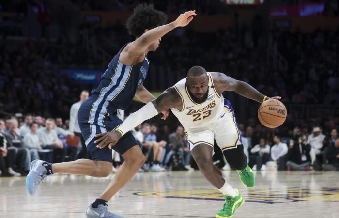 LeBron James ritorna e i Lakers continuano a battere i Memphis Grizzlies