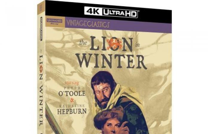 Il leone d'inverno (1968) dal 17 febbraio in Blu-ray 4K Ultra HD di Studiocanal