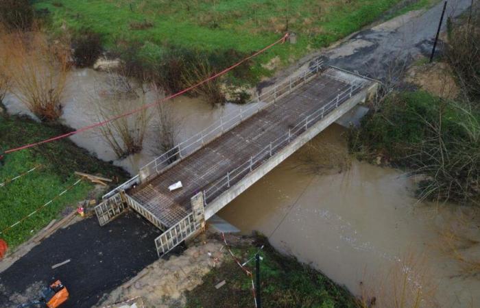 sono a buon punto i lavori di ricostruzione del ponte sui Louts