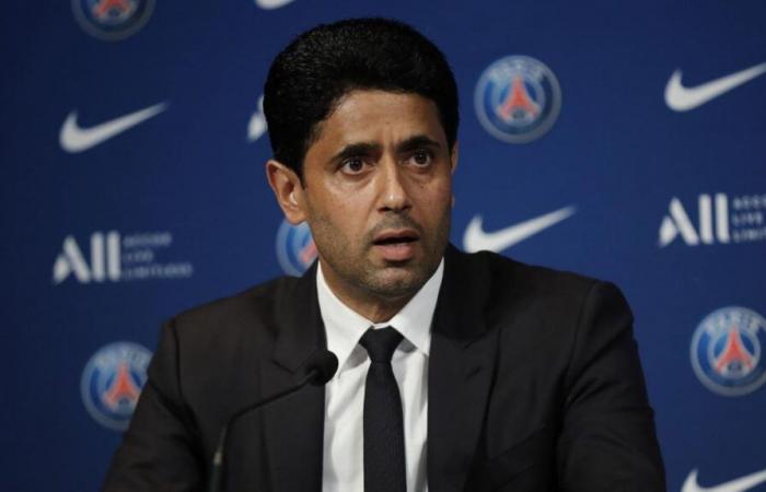 Nasser Al-Khelaïfi imbarazzato dalla partenza della capolista del Lione prima della fine del PSG-OL