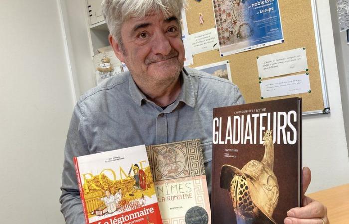 Con Eric Teyssier, la storia dell’antichità romana attraverso gladiatori, legionari e Nemausus