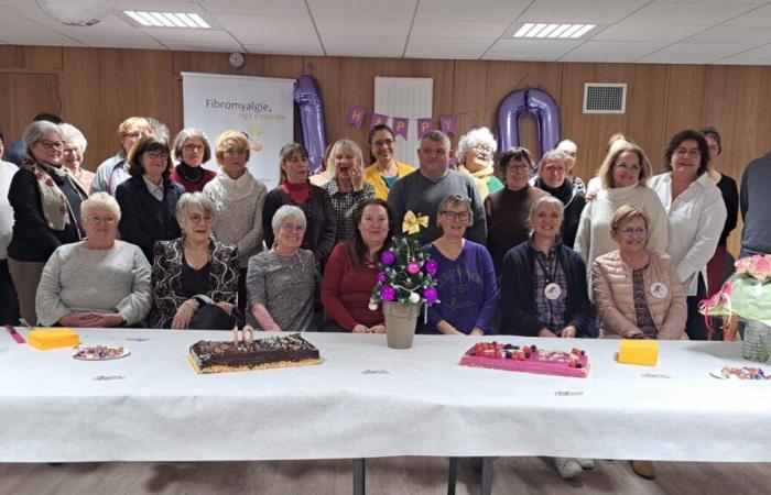 La Fibromialgia, associazione d’azione di Saint-Cyr-sur-Loire festeggia il suo 10° anniversario