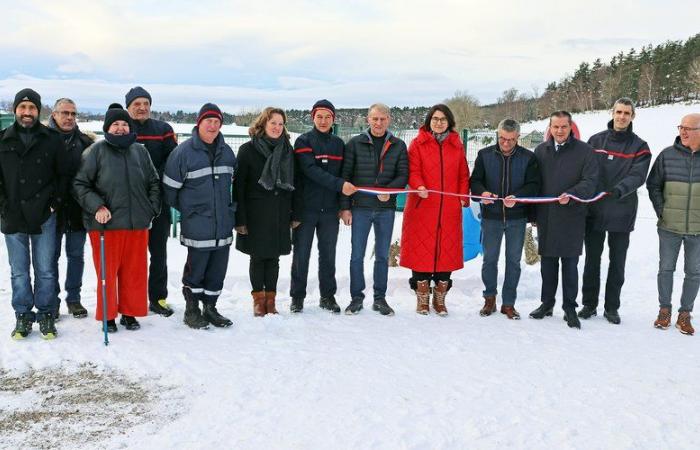 Inaugurazione del nuovo punto acqua antincendio