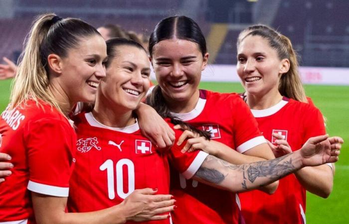 Europei femminili 2025: Svizzera fortunata nel Gruppo A