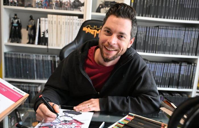 RITRATTO. “Mi ritrovo accanto ad illustratori che hanno già lavorato per DC e Marvel”: questo Lotois sogna di pubblicare i propri fumetti