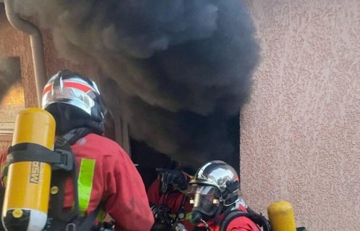 Alpi dell'Alta Provenza. Un uomo gravemente ferito nell'incendio di uno studio, colpiti due vigili del fuoco