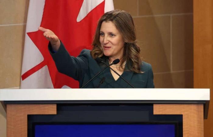 Ecco i principali risultati ottenuti da Chrystia Freeland all’interno del governo Trudeau