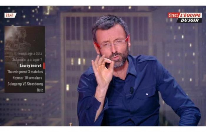 Un “problema tecnico” impedisce al canale L’Équipe di trasmettere “L’Équipe du soir” con Olivier Ménard