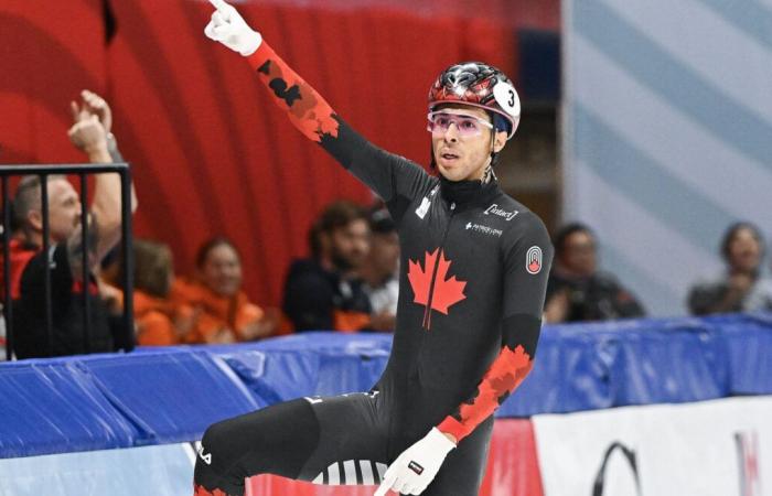 William Dandjinou vince un’altra medaglia d’oro nello short track