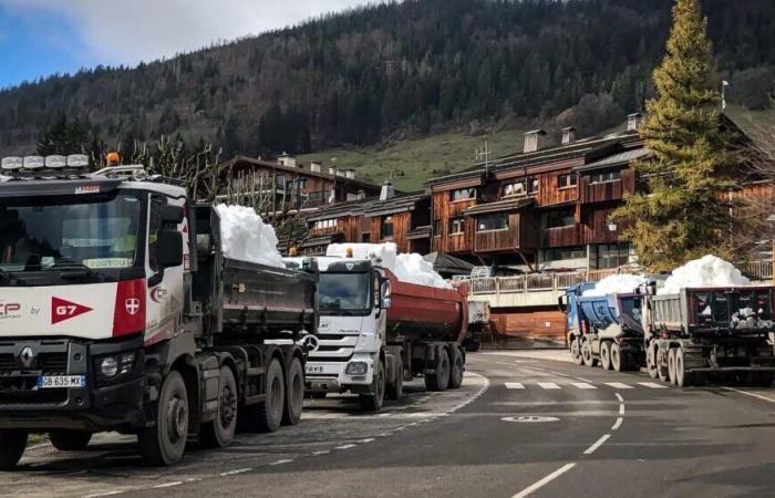 Perturbazione climatica: mancanza di neve, la città di Annecy si ritira