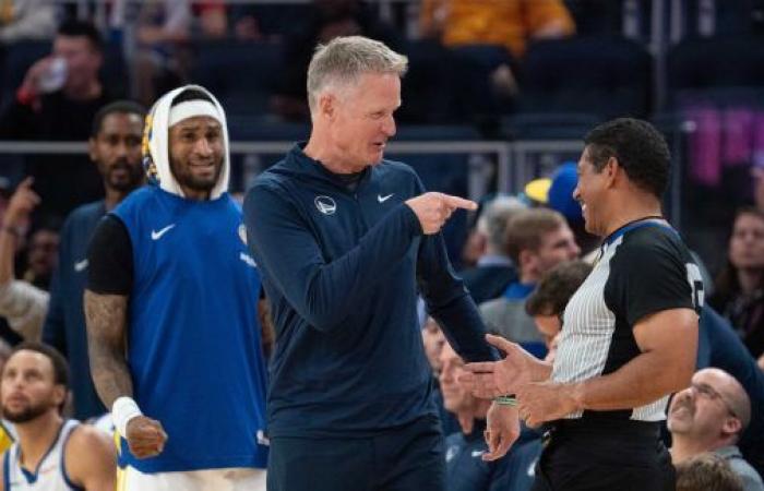 Steve Kerr si rammarica delle sue critiche eccessivamente personali agli arbitri • Basket USA