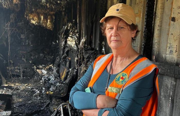 Volontari devastati dall’attacco incendiario che colpisce la Derwent Valley Railway