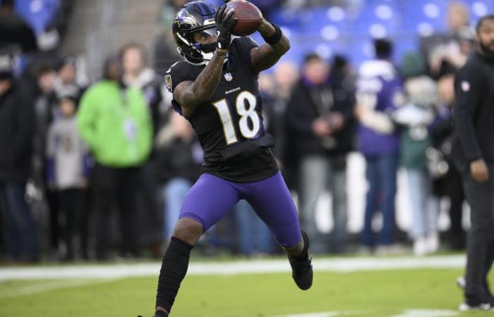 Dopo la sua sospensione | I Ravens rimuovono Diontae Johnson dal piano di allenamento