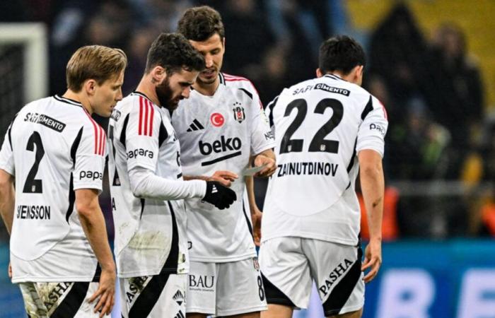 Per la prima volta nella sua storia, il Beşiktaş ha perso contro una squadra con meno di 0 punti.