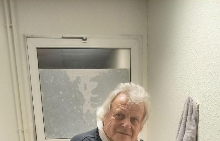 (2/5) Gilbert Beck, 79 anni, osteopata del piede AS Still-Mutzig: “Che gioia stare con i giovani”