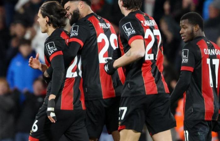 L’Unal dell’AFC Bournemouth ha realizzato un calcio di punizione strepitoso nel suo armadietto: Iraola