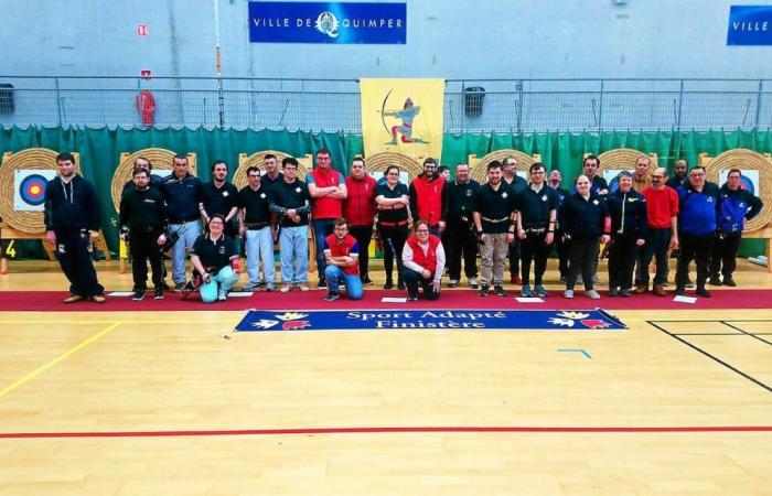 Nove titoli di campionato di tiro con l’arco del Finistère disputati a Quimper