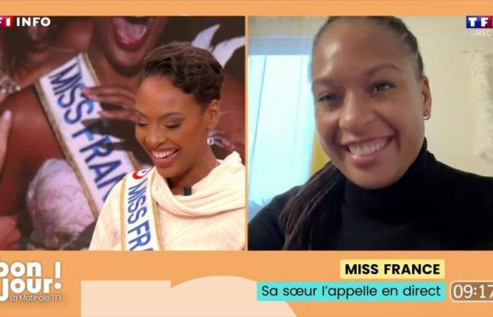 VIDEO – La sorella di Miss Francia 2025 la sorprende in diretta su TF1: “Non vediamo l'ora di rivederla”