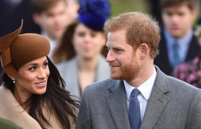 Meghan Markle e il principe Harry condividono una rara foto dei loro figli nel loro biglietto di auguri