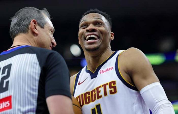 I fan dell'NBA reagiscono alla prestazione di Russell Westbrook nella partita Nuggets-Kings