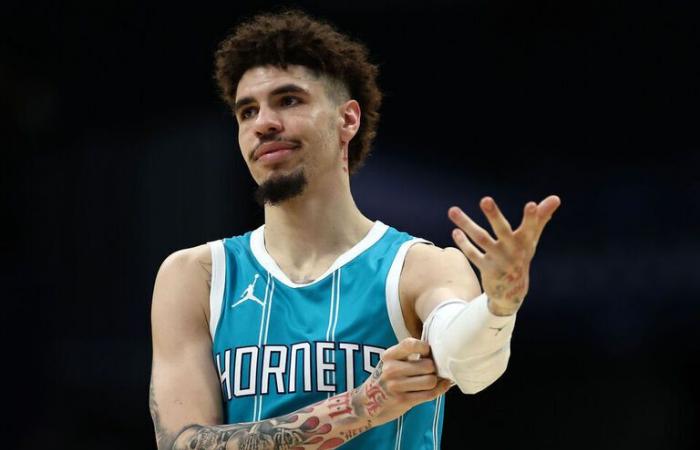 LaMelo ritorna dopo 7 partite di assenza contro i 76ers