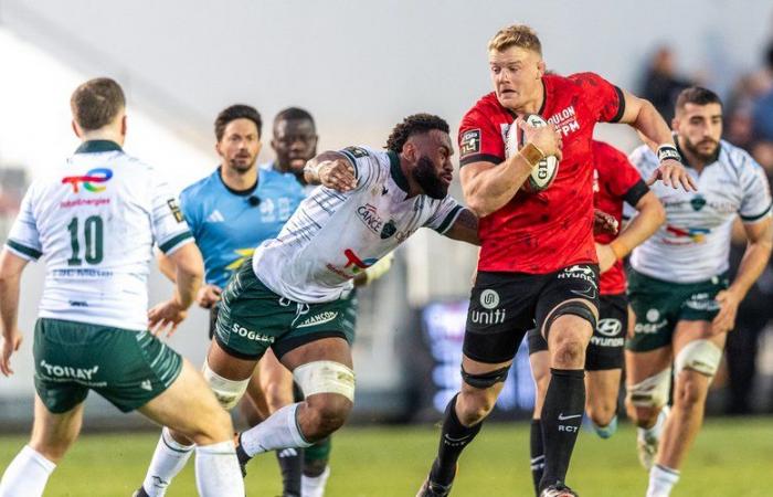 Top 14 – Tolone – Pau nota: David Ribbans ha regnato su Mayol, Daniel Bibi Biziwu ha sofferto