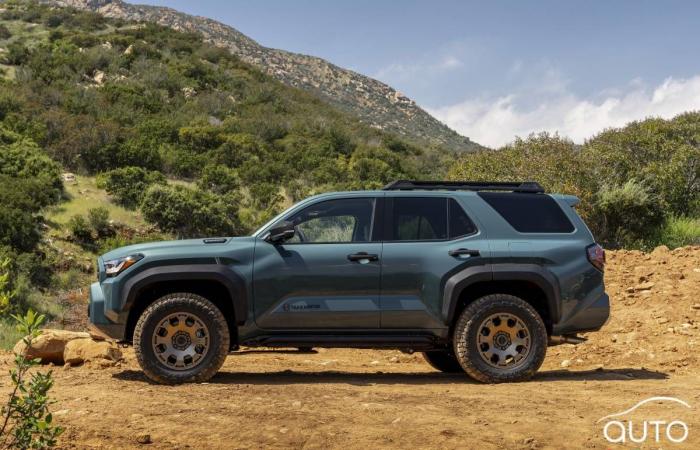 Un prezzo base di $ 54.200 per la Toyota 4 Runner del 2025