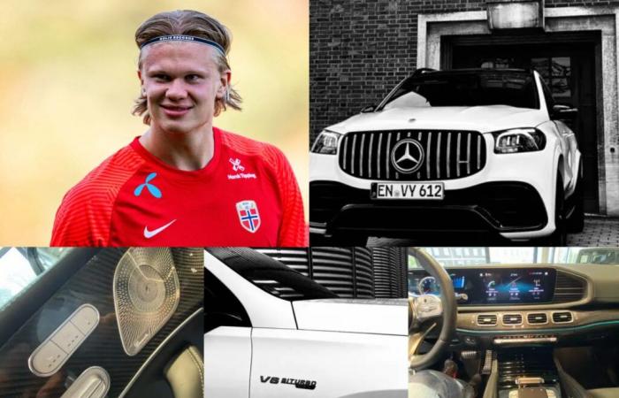 Erling Haaland. Chi vuole la sua vecchia Mercedes? In vendita ad un prezzo… folle!