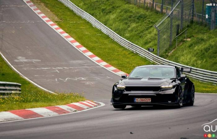 La Mustang GTD della Ford: record storico al Nürburgring