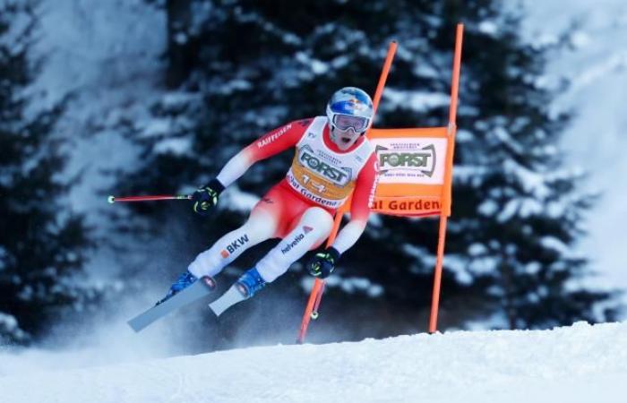 Marco Odermatt vince la discesa della Val Gardena, Nils Allègre 4°