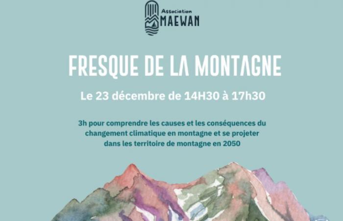 ANNECY: Maewan – Affresco di montagna