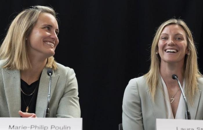 Marie-Philip Poulin e Laura Stacey, complici nella vita e sulla pista di pattinaggio