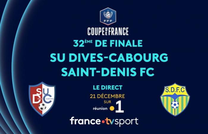 Dives-Cabourg/Saint-Denis FC in diretta su Réunion La 1ère