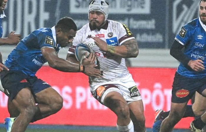 L'UBB balla sotto la pioggia a Castres