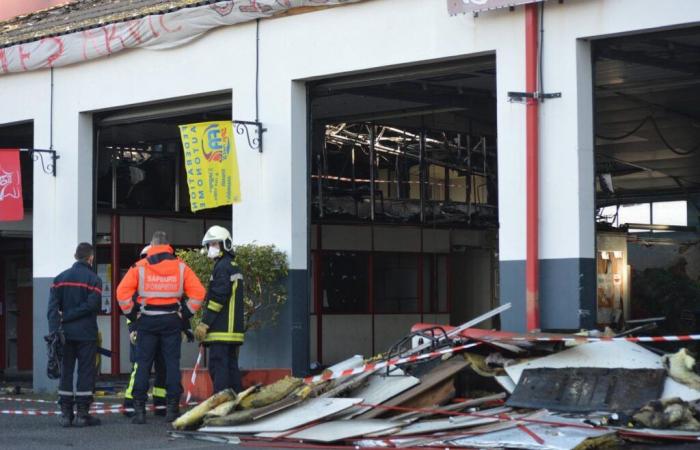 bruciata, la caserma Jonzac tornò rapidamente in funzione