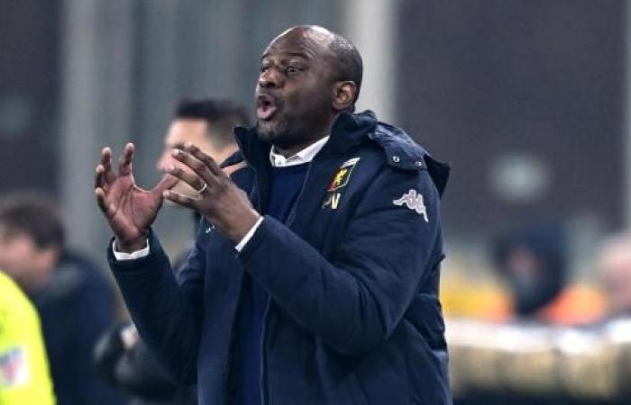 Genoa, Vieira: “Meritavamo il pareggio. Mercato? Non è il momento per parlarne”