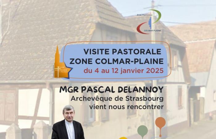 Capodanno con la Visita Pastorale di Mons. Delannoy alla Zona di Colmar-Plaine